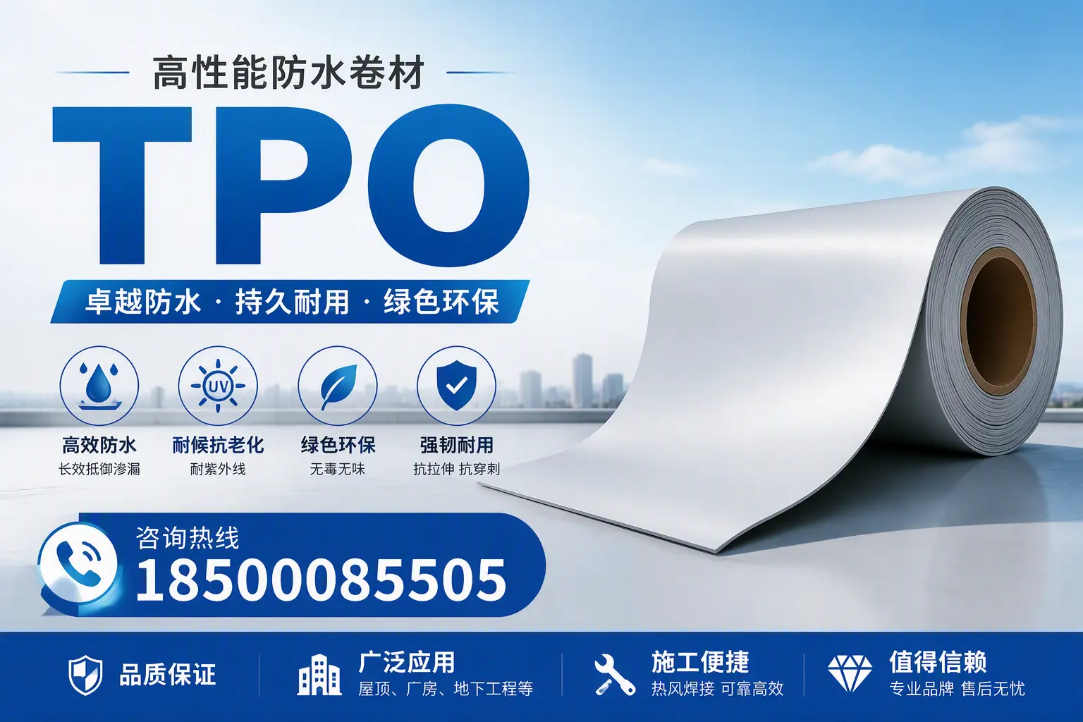 TPO材料的环保特性及其在大理的应用