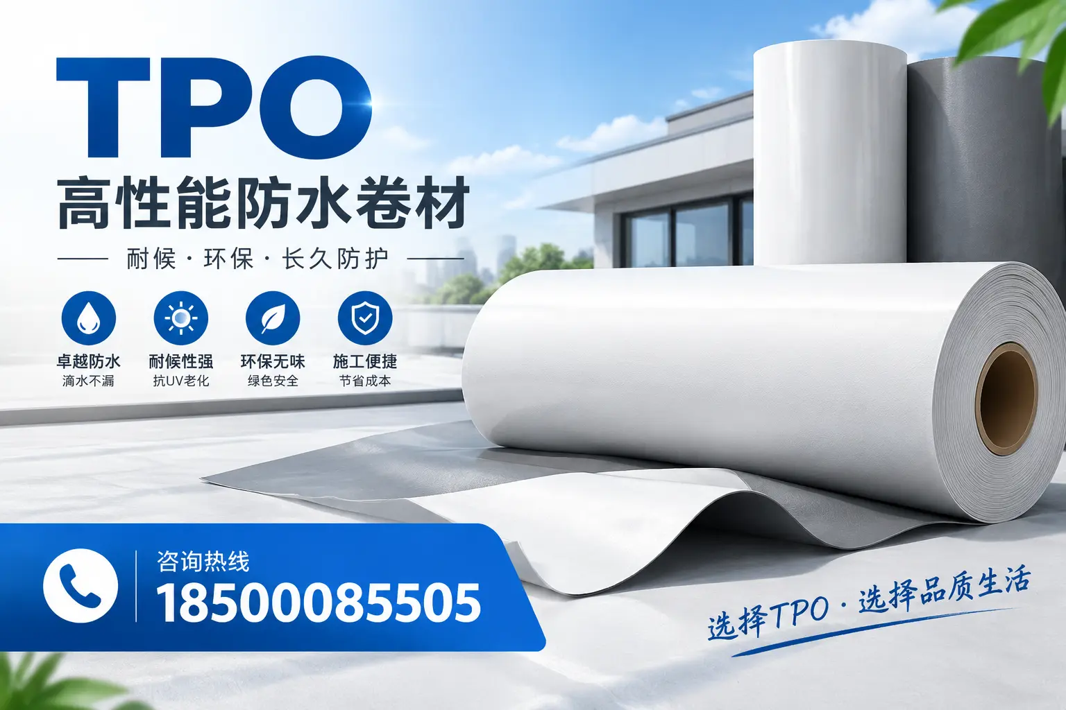 如何在大理实施tpo材料的环保策略